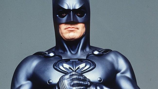 Clooney wasn't thrilled about his Batman nipples.