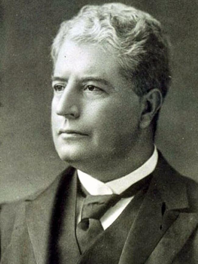 Australia's first prime minister Edmund Barton.