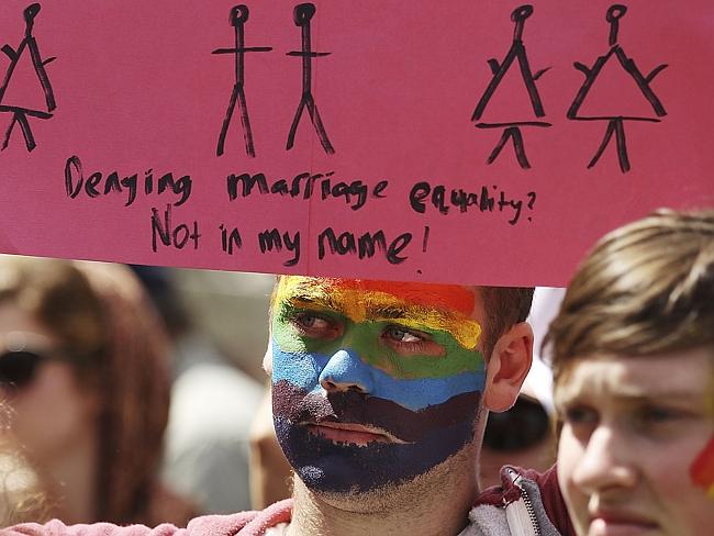 Frustrating: Marriage equality has dropped off the national agenda. Picture: Stefan Postl