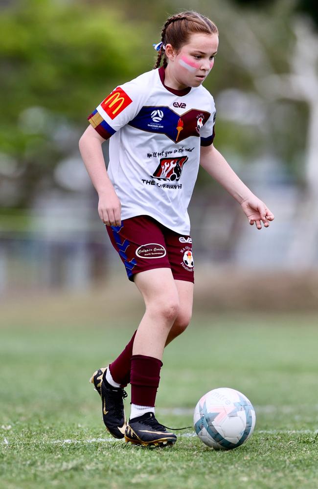 MA Olympic junior footballer Scarlett Holden. Picture: Sharon Woodward.