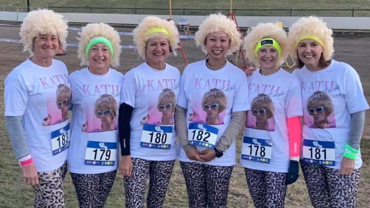 FITNESS FUN: At the 2021 40 for Fortey are the Kath Day-Knighters (from left) Noela Gollan, Kate Fahey, Christine Fahey, Kristine Vergara, Wendy Dighton and Julie Robinson.