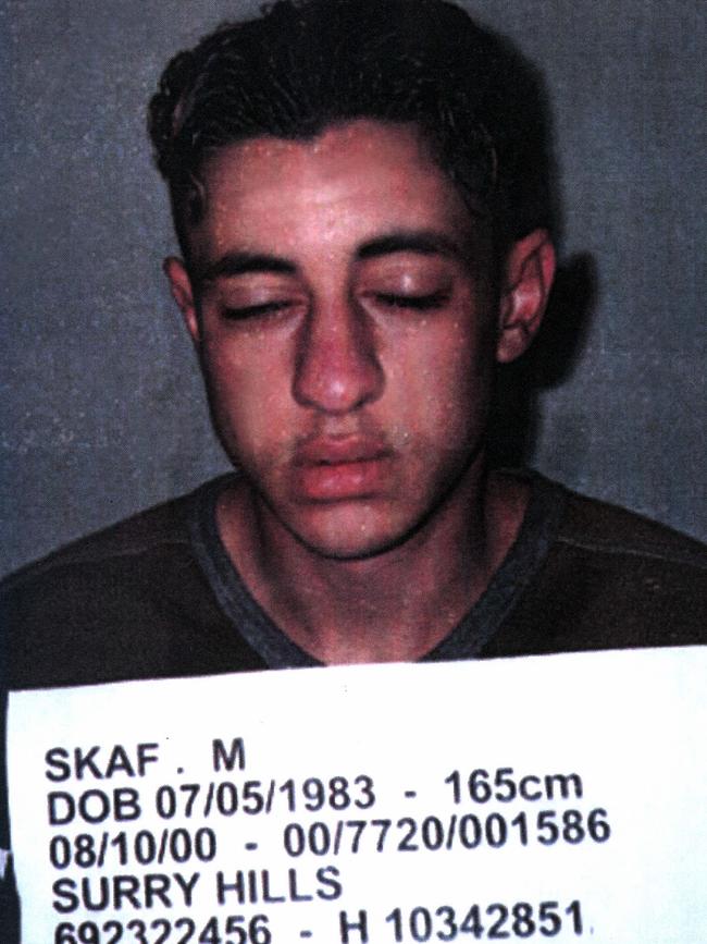 Convicted gang rapist Mohammed Skaf in a mug shot in 2000.