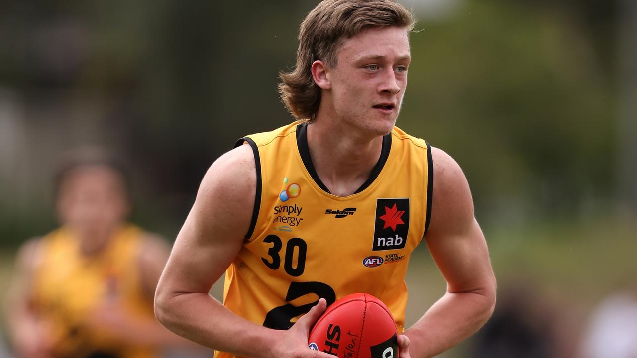 Will the Dockers swoop on talented local Jye Amiss with their first pick? Picture: Paul Kane/Getty Images