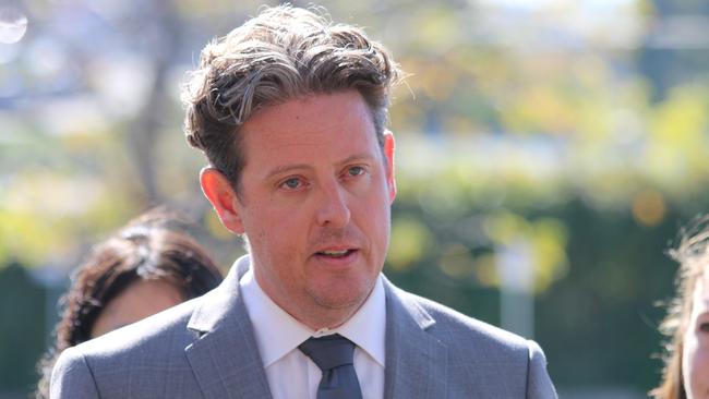 ALP state president Ben McGregor has been forced to quit as a candidate for Clark over the text message scandal.