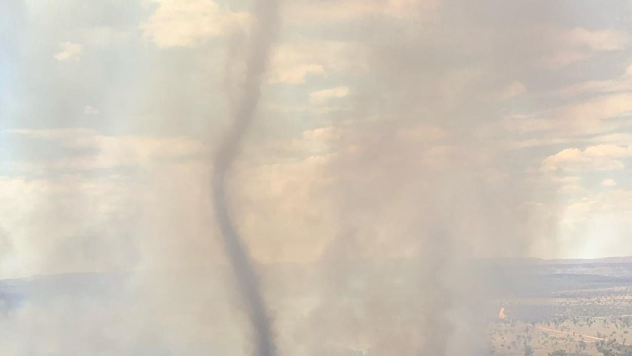 ‘Insane’: ‘Firenado’ breaks out in Red Centre blaze