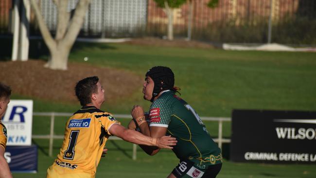 Meninga Cup game between the Ipswich Jets and Sunshine Coast Falcons. Saturday March 18, 2023. Picture, Nick Tucker.