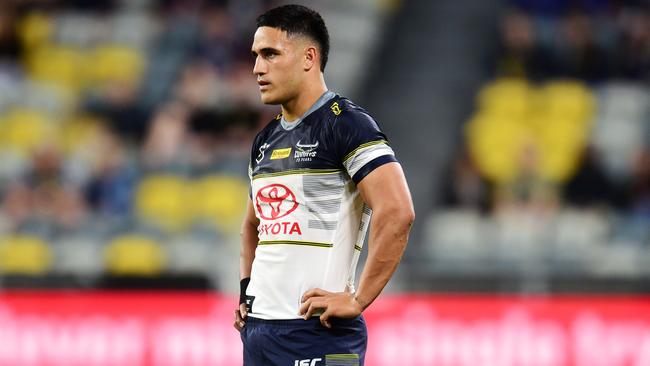 Valentine Holmes could make an early return for the Cowboys. Picture: Alix Sweeney