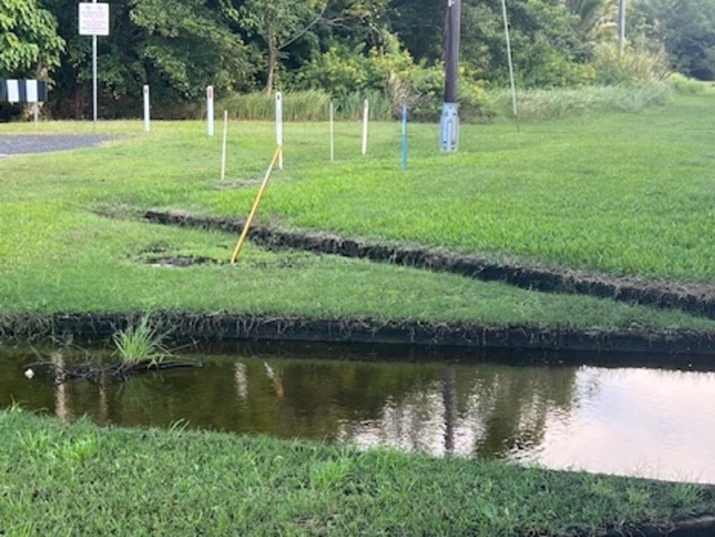 Drainage issues at Midge Point were raised by the Midge Point Progress Association. Photo: Gina Passfield