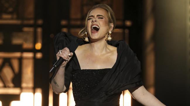 Adele has also cancelled her appearance at the Brit Awards. Picture: Cliff Lipson/CBS via Getty Images