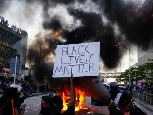 Black Lives Matter push a divisive brand of race politics. Getty Images
