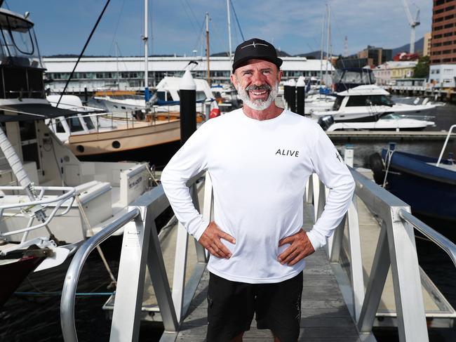 Duncan Hine of yacht Alive who won the 2018 Sydney to Hobart yacht race. Picture: NIKKI DAVIS-JONES