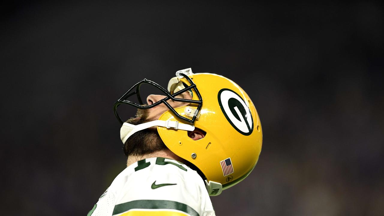 Aaron Rodgers looks to be staying put. Hannah Foslien/Getty Images/AFP