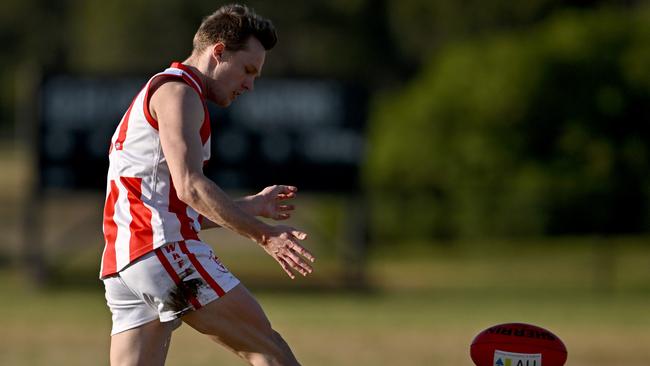 North Footscray’s Cameron Fowler. Picture: Andy Brownbill