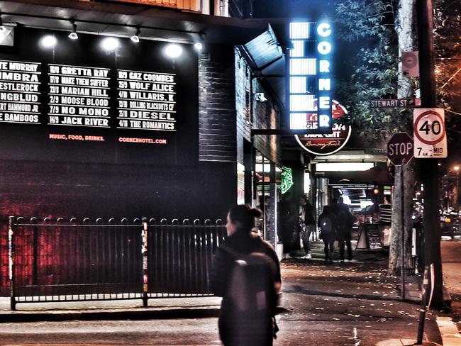 The Corner Hotel, Richmond. Picture: Tony Gough