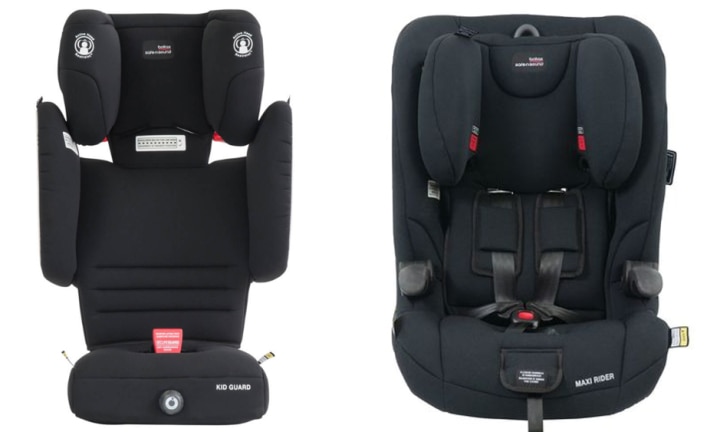 Australian mums recommend best car seats for kids: InfaSecure, Britax