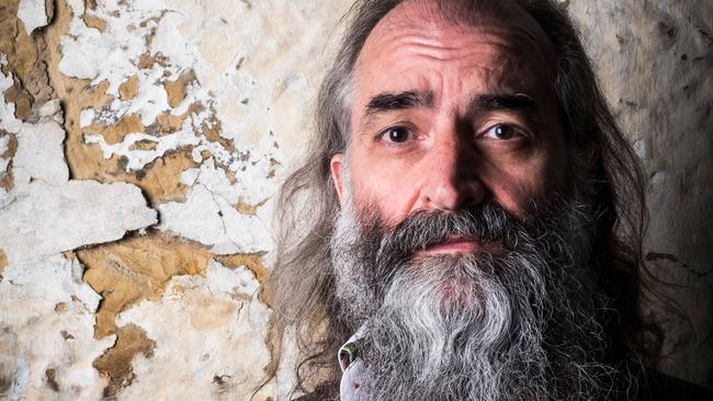 The Dirty Three's Warren Ellis in Hobart for Dark Mofo earlier this year. Picture: Chris Crerar