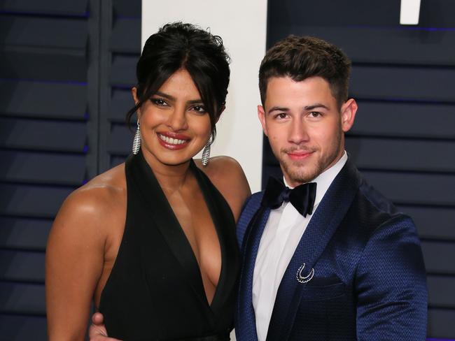 Priyanka Chopra and husband singer Nick Jonas. Photographed by Bibi Cornejo Borthwick