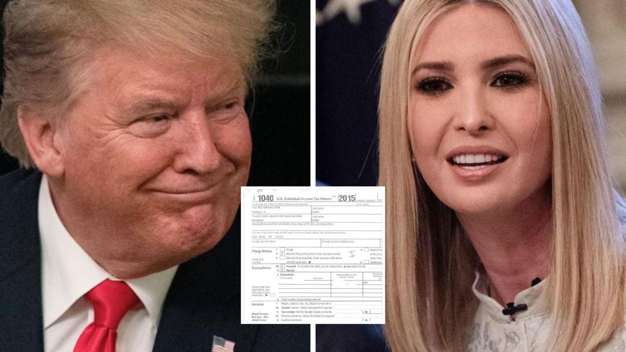 Donald Trump tax returns released by US Congress