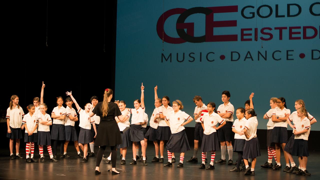 Saint Stephens's College Vox Choir at the Gold Coast Eisteddfod. Picture: Pru Wilson Photography.