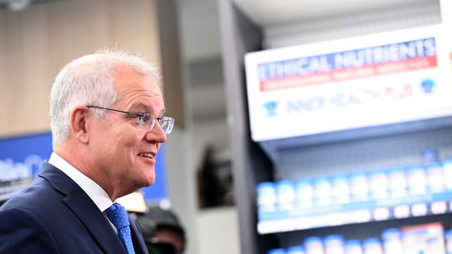 Scott Morrison dismissed the report as a selective analysis. Picture: NCA NewsWire / Jeremy Piper