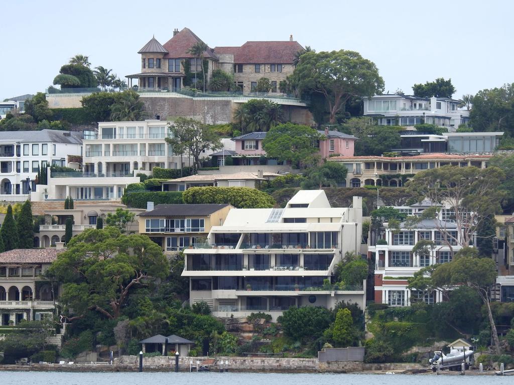 The Farquhar family has moved a few streets away to Uig Lodge at the top of Point Piper. Photo- Supplied