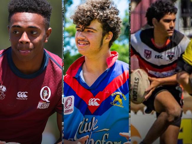 Some of the superstars competing for the Wide Bay Bulls in the Mal Meninga Cup in 2023.