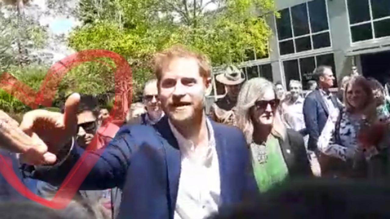 I've hit peak creep. Hope Prince Harry didn’t mind a sweaty palm.