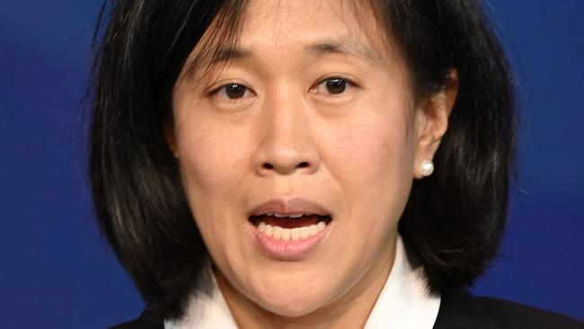 US Trade Representative Katherine Tai. Picture: AFP