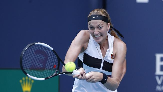 Petra Kvitova, of the Czech Republic. Picture: AP Photo/Joel Auerbach