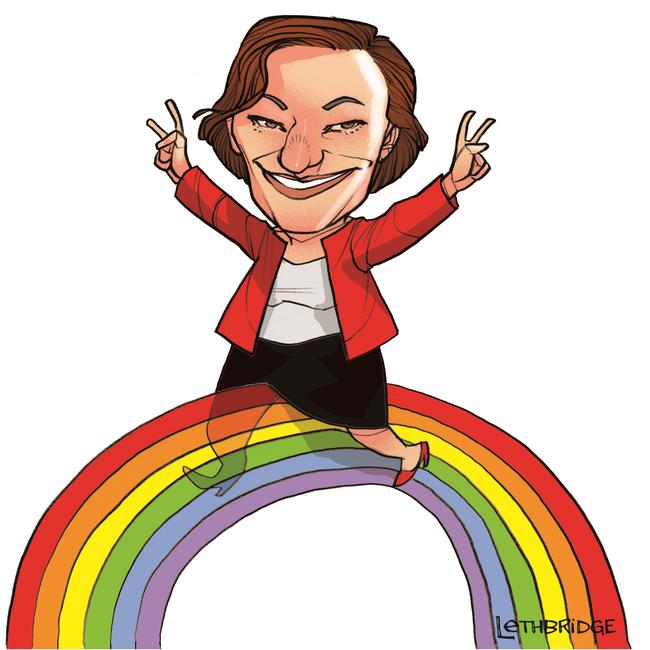 Treasurer Jackie Trad is still in Parliament due to the LNP’s lack of killer instinct. Illustration: Brett Lethbridge