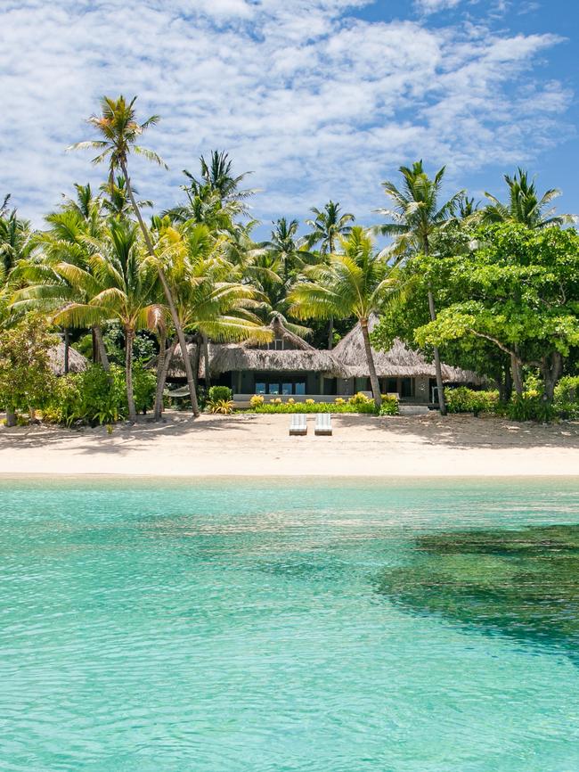 His resort Kokomo Private Island Fiji.