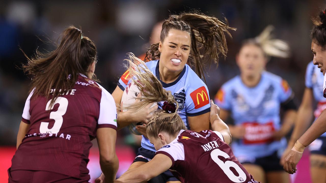 Women’s State of Origin 2022: NSW Sky Blues defeat Queensland Maroons ...