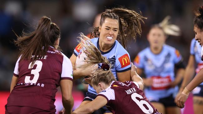 Isabelle Kelly was outstanding for the Sky Blues. Picture: Cameron Spencer/Getty Images