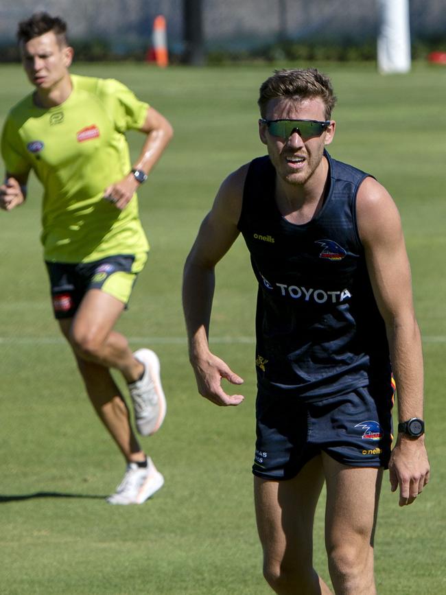 Seedsman had to wear glasses while outside running in 2022. Picture: Emma Brasier