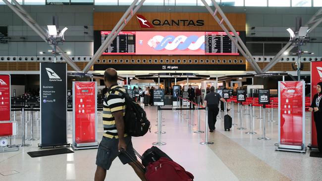 Qantas engineers are walking off the job for 24 hours. Picture: NewsWire / Gaye Gerard