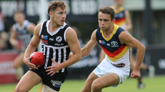 Port's Peter Ladhams will make his AFL debut after Scott Lycett failed to . Picture: AAP Image/Russell Millard