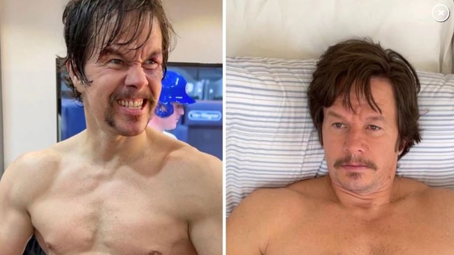 Mark Wahlberg put on 13 kilos for his role in Father Stu. Picture: Instagram