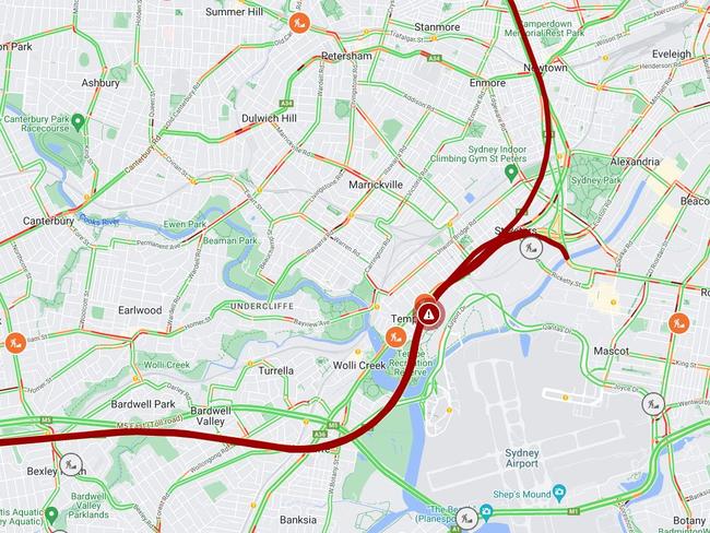 The M8 Mwy including the M4/M8 Mwy and the Rozelle Interchange are closed due to a van fire in the M8 tunnel. Avoid the area, use an alternative roure and allow extra travel time.