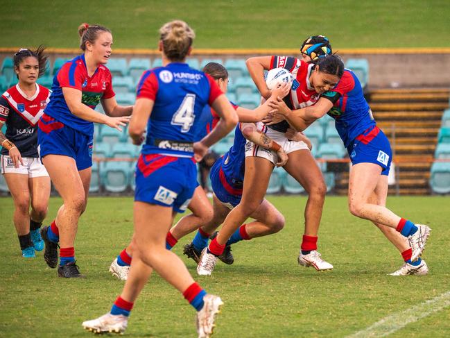 Skyla Adams joined the Roosters this year. Picture: Thomas Lisson