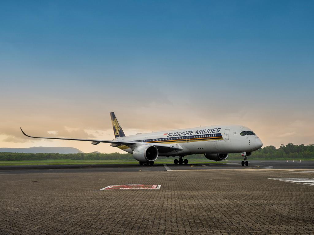 The A350-900 long-haul aircraft currently operate out of Melbourne, Brisbane, Perth and Cairns. Photo: Supplied