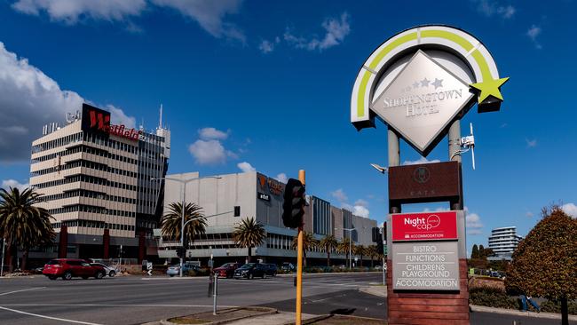 A teenager suffered serious head injuries following a fight in the Shoppingtown Hotel carpark near Westfield Doncaster on October 28. Picture: Mark Dadswell.