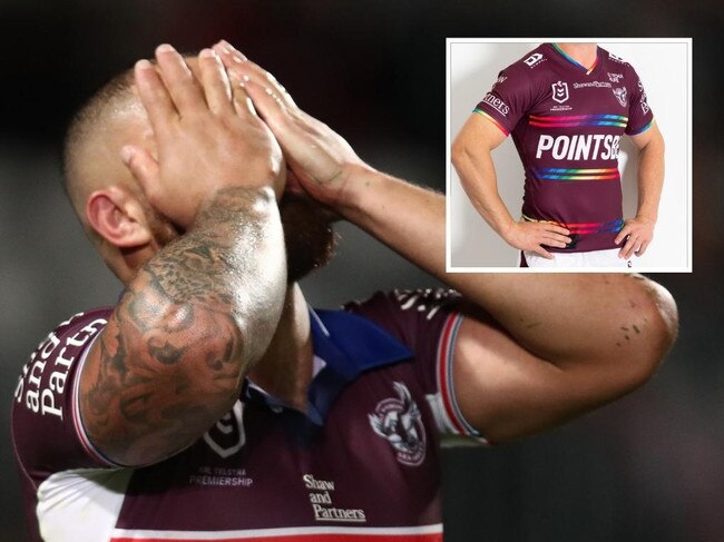 The Manly Sea Eagles have been torn to shreds for their “disastrous” mismanagement of the pride jersey scandal.