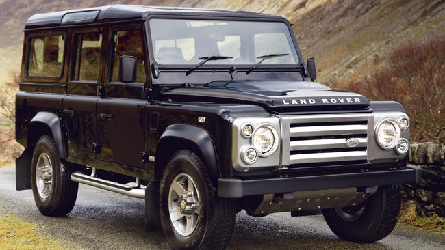 Car of her dreams: Land Rover Defender.