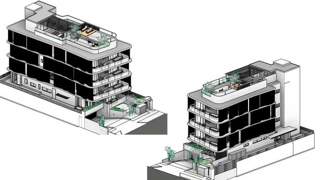 The proposed development at 10 Abalone Ave in Paradise Point.