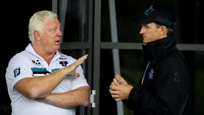 Phil Gould and Ivan Cleary didn’t always see eye-to-eye.