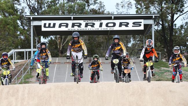 BMX club the Wyndham Warriors is based at Hoppers Crossing. Picture: Mark Wilson