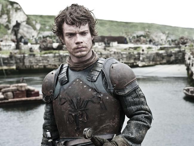 Alfie Allen plays Theon Greyjoy in Game of Thrones.