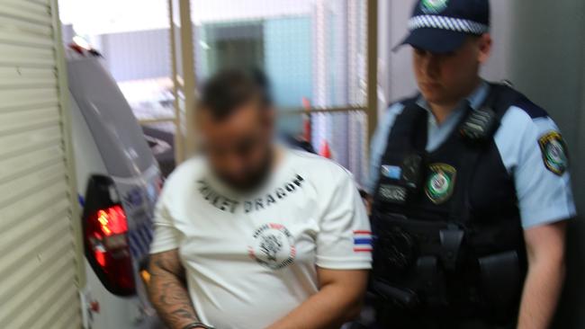 Stephen Calci (pictured) was arrested at Sydney Airport on November 14, 2019. Picture: NSW Police