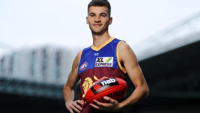 Brisbane Lions draftee Darcy Wilmot.