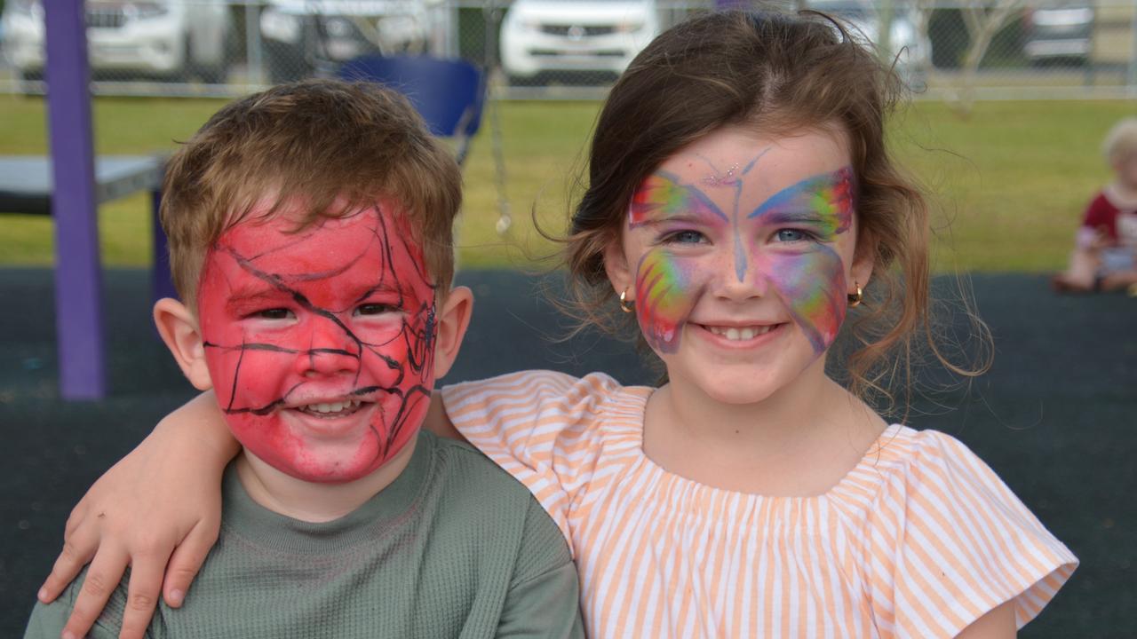 Daintree State School 2024 Centenary Celebration: Hudsey McArdy and Summer-Lee McArdy. Picture: Bronwyn Farr